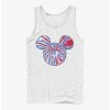Cheapest 🎉 Disney Mickey Mouse Tie Dye Red White Blue Tank 🥰