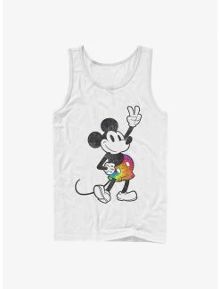 Discount 😍 Disney Mickey Mouse Tie Dye Mickey Outfit Tank 🎉