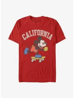 Outlet ❤️ Disney Mickey Mouse California T-Shirt 💯