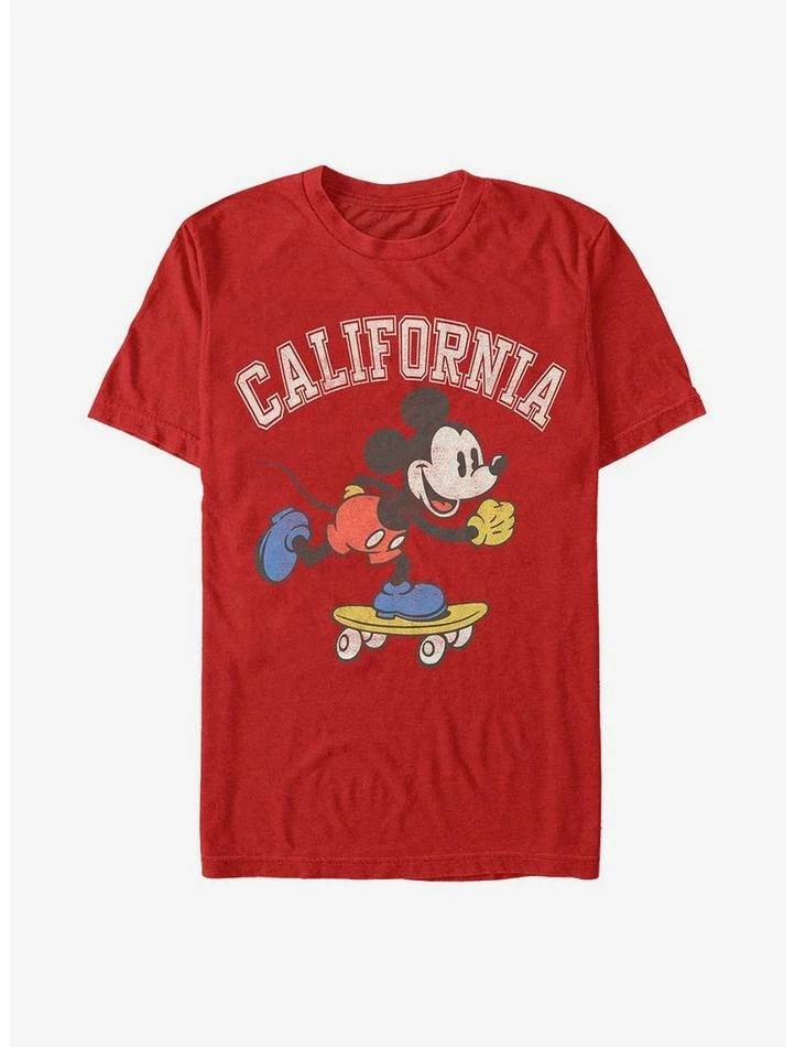 Outlet β€οΈ Disney Mickey Mouse California T-Shirt π―