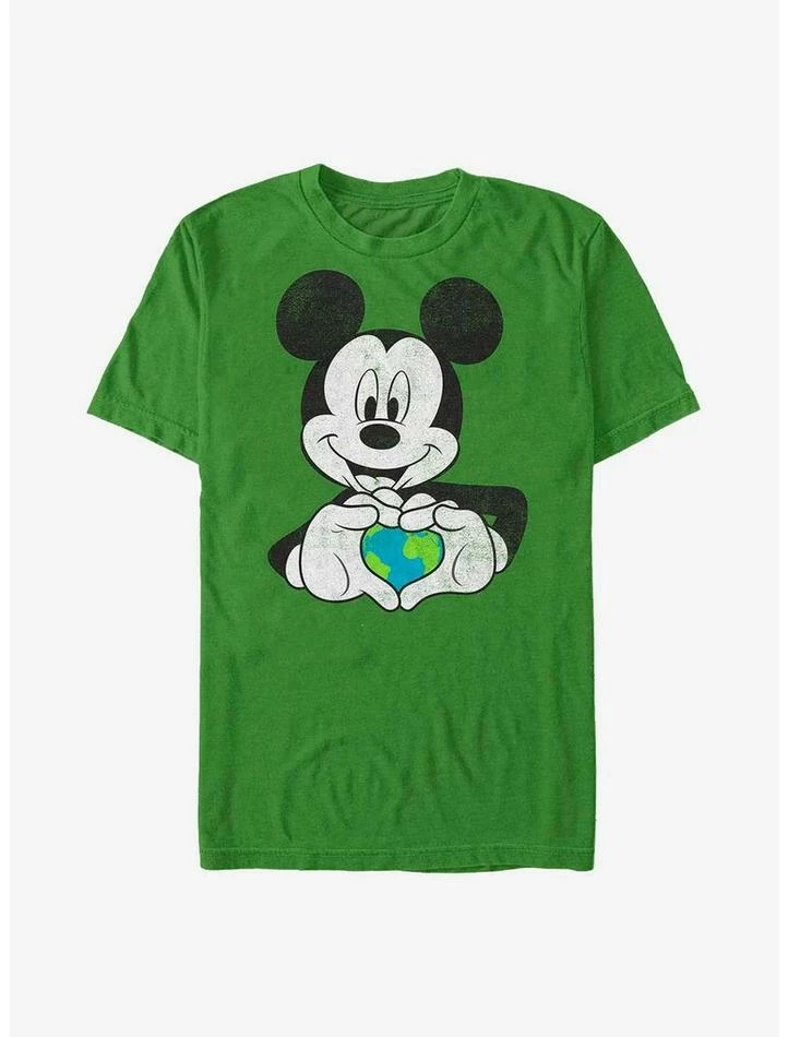 Best Sale β Disney Mickey Mouse Mickey Earth Heart T-Shirt β¨