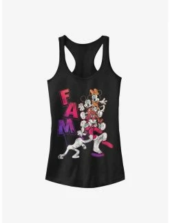 Deals 🌟 Disney Mickey Mouse Gradient Fam 👧 Girls Tank 🎁