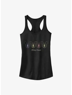 Top 10 🛒 Disney Mickey Mouse Neon Faces 👧 Girls Tank ⌛