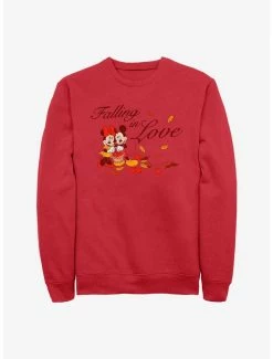 Coupon 🛒 Disney Mickey Mouse Falling In Love Crew Sweatshirt 🛒
