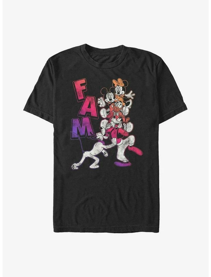 Flash Sale 👏 Disney Mickey Mouse Gradient Fam T-Shirt 😍