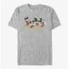 Budget 😀 Disney Mickey Mouse Mickey Line T-Shirt 🎉
