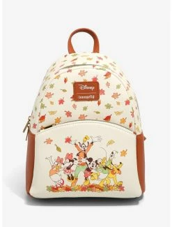 Best Pirce βοΈ Loungefly Disney Mickey Mouse & Friends Fall Leaves Mini π Backpack π