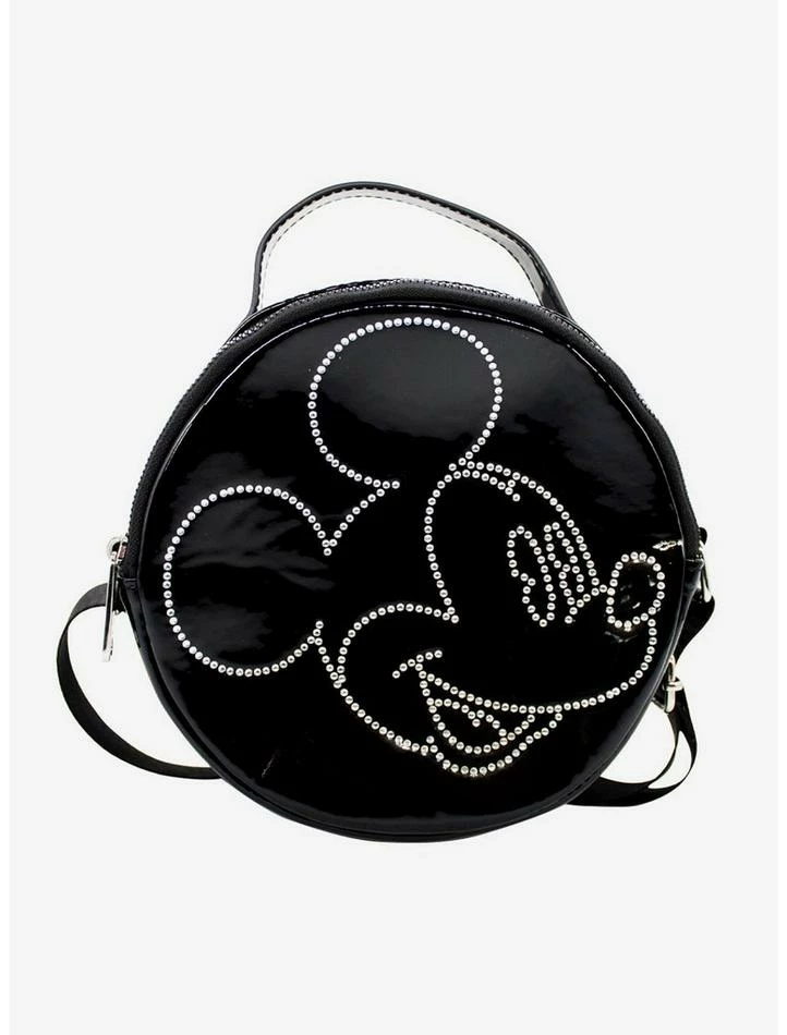 Best reviews of π Disney Mickey Mouse Rhinestone Outline Crossbody Bag π