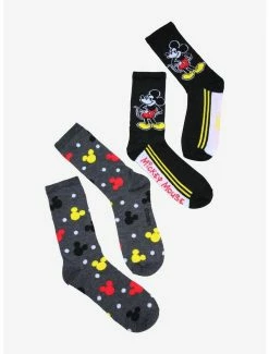 Top 10 π€© Disney Mickey Mouse Retro Multicolor Crew 𧦠Socks 2 Pair π