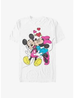 Cheapest 🤩 Extra Soft Disney Mickey Mouse & Minnie Mouse Love T-Shirt 🔔