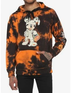 New βοΈ Our Universe Disney π Halloween Mickey Mouse Mummy Tie-Dye Hoodie π