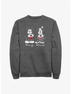 Deals 😉 Disney Mickey Mouse Always Forever Sweatshirt 🌟