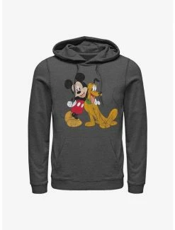 Promo ⭐ Disney Mickey Mouse And Disney Pluto Hoodie ⌛