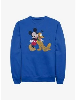 Deals ✔️ Disney Mickey Mouse And Disney Pluto Sweatshirt 🎁