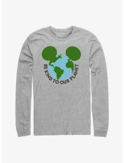 Cheapest 🧨 Disney Mickey Mouse Be Kind Long-Sleeve T-Shirt 😍