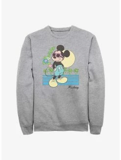 Best Pirce ✔️ Disney Mickey Mouse Beach Sweatshirt 🛒