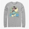 Best Pirce 🧨 Disney Mickey Mouse Beach Long-Sleeve T-Shirt 🥰