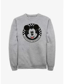 Cheapest 🔔 Disney Mickey Mouse Checkered Sweatshirt 🥰