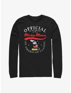 New ✔️ Disney Mickey Mouse Classic Mickey Long-Sleeve T-Shirt ⌛