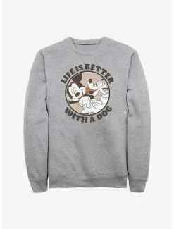 Hot Sale ✔️ Disney Mickey Mouse 🦮 Dog Life Sweatshirt 🔔