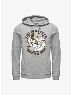 Budget 💯 Disney Mickey Mouse 🐶 Dog Life Hoodie 🛒
