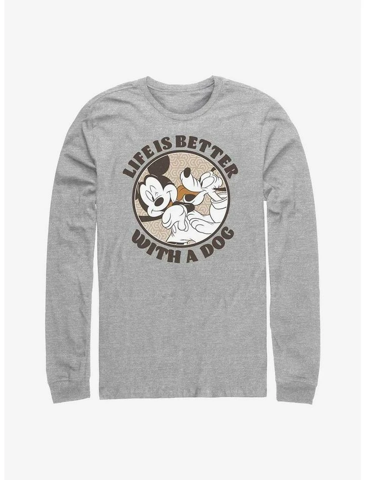 Top 10 ๐ Disney Mickey Mouse ๐ฆฎ Dog Life Long-Sleeve T-Shirt ๐คฉ