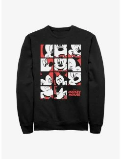 Brand new 🧨 Disney Mickey Mouse Expression Grid Sweatshirt 🌟
