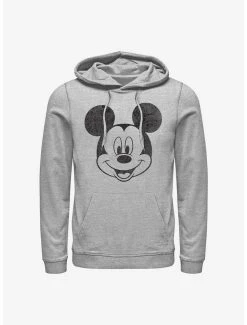 Best Pirce 😀 Disney Mickey Mouse Face Hoodie ⭐