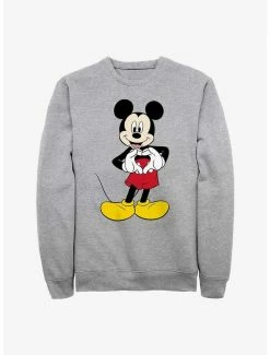 New 😀 Disney Mickey Mouse Love Sweatshirt 🥰