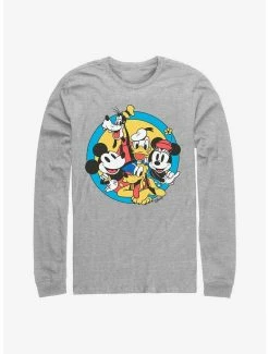 Best Sale ⭐ Disney Mickey Mouse Original Buddies Long-Sleeve T-Shirt ⌛