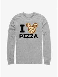 Coupon 🎁 Disney Mickey Mouse Pizza Long-Sleeve T-Shirt ❤️