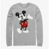 Coupon 😉 Disney Mickey Mouse Poly Long-Sleeve T-Shirt 🌟