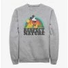Best Sale 😍 Disney Mickey Mouse Respect Nature Sweatshirt 🧨
