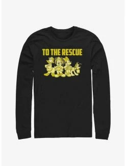 Brand new 🎉 Disney Mickey Mouse Thanks Firefighters Long-Sleeve T-Shirt 🥰