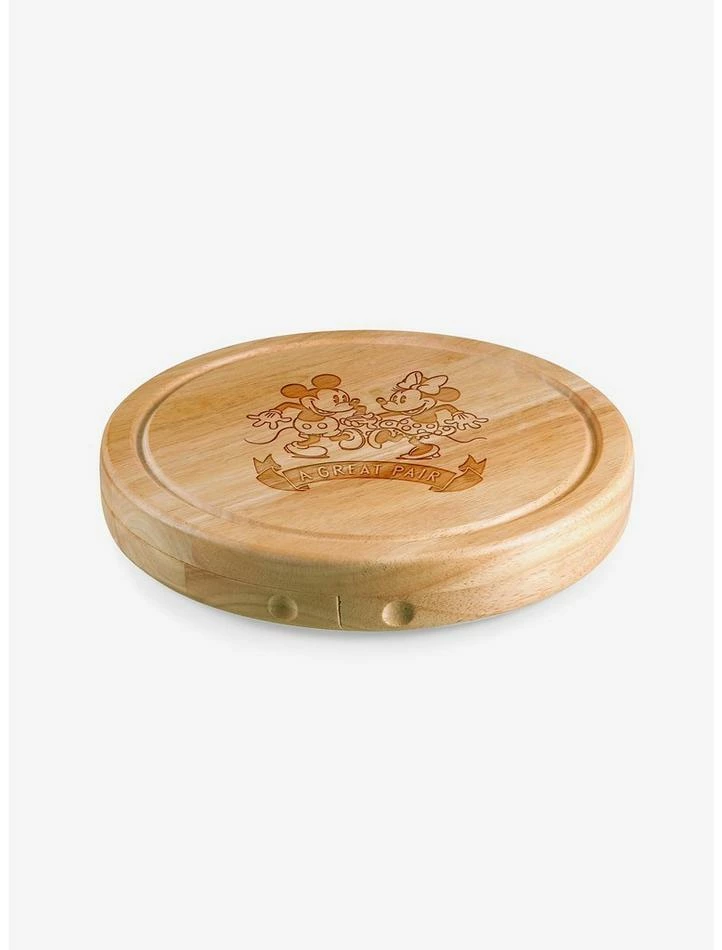 Hot Sale ๐ Disney Mickey and Minnie Mouse Circo Cheese Cutting Board & Tools Set ๐ - Image 3