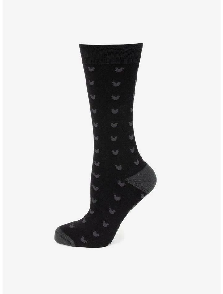 Best reviews of β€οΈ Disney Mickey Mouse Silhouette Motif Black Men's 𧦠Socks π₯