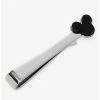 Deals ❤️ Disney Mickey Mouse Onyx Stainless Steel Tie Bar ⭐