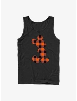 Top 10 👍 Disney Mickey Mouse Autumn Buffalo Check Tank Top 🔔