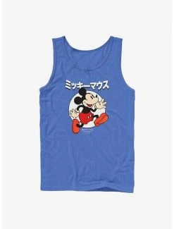 New 🌟 Disney Mickey Mouse Kanji Comic Tank Top ✨