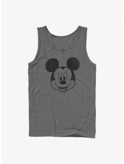 Outlet ✔️ Disney Mickey Mouse Mickey Face Tank Top 👍