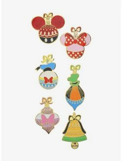 Discount 👏 Loungefly Disney Mickey Mouse & Friends Ornament Blind Box Enamel Pin 🧨