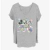Buy 🎉 Disney Mickey Mouse 80S Minnie Mickey 👧 Girls T-Shirt Plus Size ✨