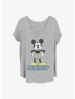 Brand new 🛒 Disney Mickey Mouse 90S Mickey 👧 Girls T-Shirt Plus Size 🧨