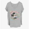 Deals 👍 Disney Mickey Mouse 90S Mickey 👧 Girls T-Shirt Plus Size 😉