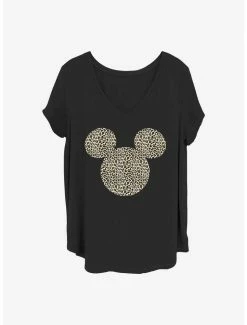 Flash Sale 🔥 Disney Mickey Mouse Animal Ears 👧 Girls T-Shirt Plus Size 🌟