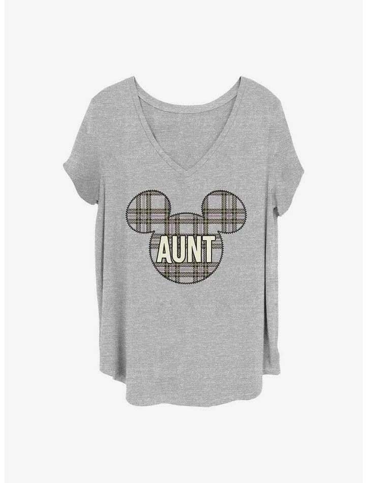 Best deal π Disney Mickey Mouse Aunt Holiday Patch π§ Girls T-Shirt Plus Size π₯