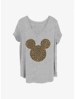 Best Pirce 😉 Disney Mickey Mouse Cheetah Mouse 👧 Girls T-Shirt Plus Size 🛒