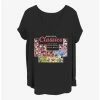 Buy ⌛ Disney Mickey Mouse Classic Periodic 👧 Girls T-Shirt Plus Size ❤️