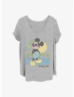 Promo 🌟 Disney Mickey Mouse Do You 👧 Girls T-Shirt Plus Size 🔔