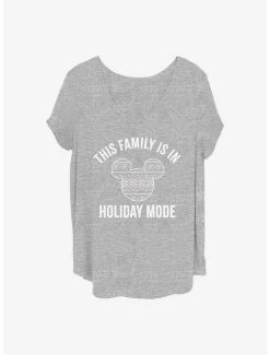Best reviews of 🔥 Disney Mickey Mouse Family Holiday Mode 👧 Girls T-Shirt Plus Size 🥰
